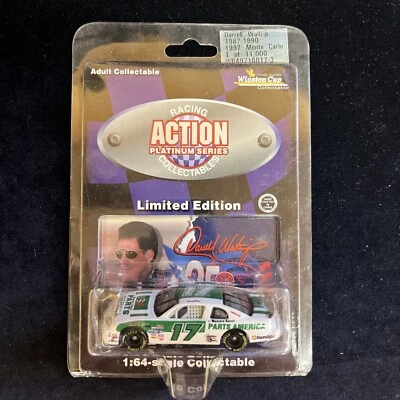 Автомобиль Darrell Waltrip 17 Racing Action серии Platinum красный зеленый белый - Изображение 1 из 4