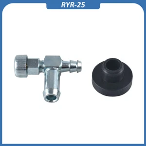 Fuel Gas Tank Shut Off Valve & Grommet Bushing For Craftsman Coleman Generator - Picture 1 of 7