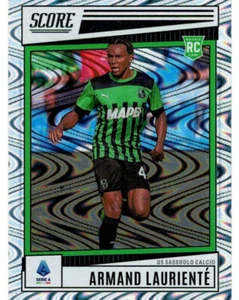 PANINI SCORE SERIE A 2022-2023 CARD N. 198 LAURIENTE' PARALLEL SWIRL SASSUOLO - Picture 1 of 2