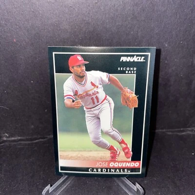 1992 Pinnacle Jose Oquendo St. Louis Cardinals #239 - Image 1 of 2