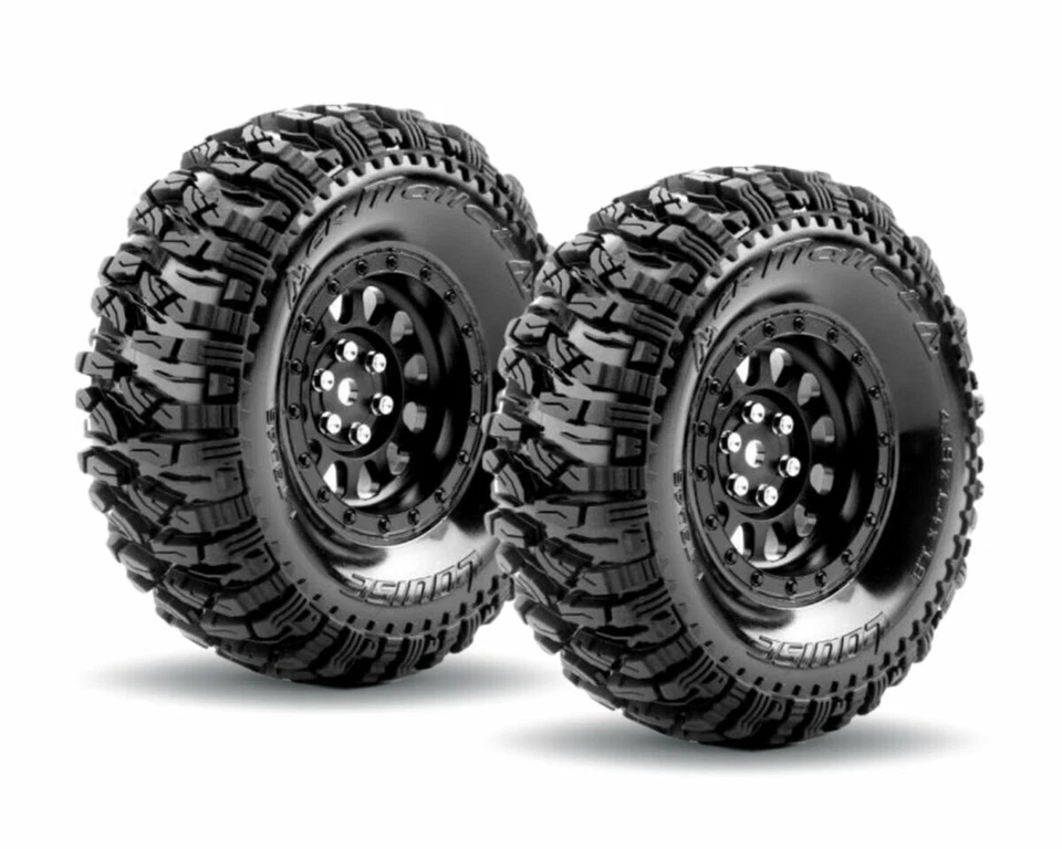 LOUISE CR-MALLET Reifen 1.9 CLASS 1 supersoft auf schwarz Felge LOUT3346VB  - Bild 1 von 1