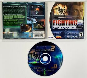 Sega Dreamcast Fighting Force 2 Uncut US Ntsc Boxed 3D Beat 'em Up / Arcade