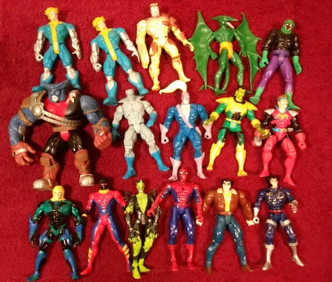 Marvel Toy Biz 90s Action Figures Lot of 16 Cover