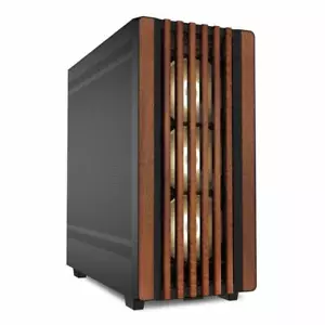 Sharkoon REBEL C70M RGB Full Tower Black, Wood - Picture 1 of 5