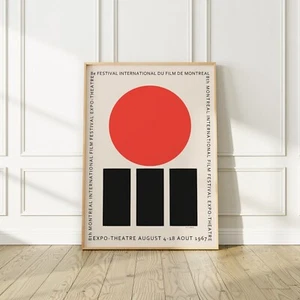 Montreal 1967 Festival International du Film Poster, Design by Vittorio - Picture 1 of 7