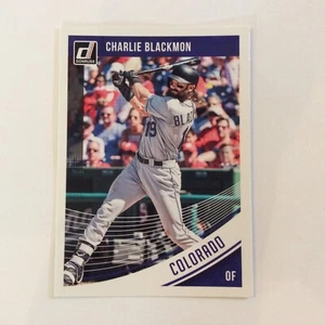 2018 Donruss #104 Charlie Blackmon Colorado Rockies - Bild 1 von 2