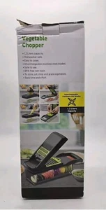 Vegetable Slicer Kitchen Mandoline Veggie Chopper Food Storage Container Tool - Picture 1 of 5