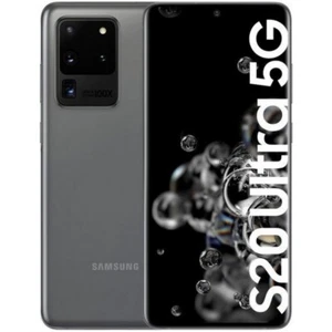 New UNOPENNED Samsung Galaxy S20 Ultra 5G G998U UNLOCK Smartphone 128GB BLACK - Picture 1 of 4