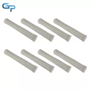 GRAY 8PCS 1200° SPARK PLUG WIRE BOOTS HEAT SHIELD PROTECTOR SLEEVE SBC BBC - Picture 1 of 10