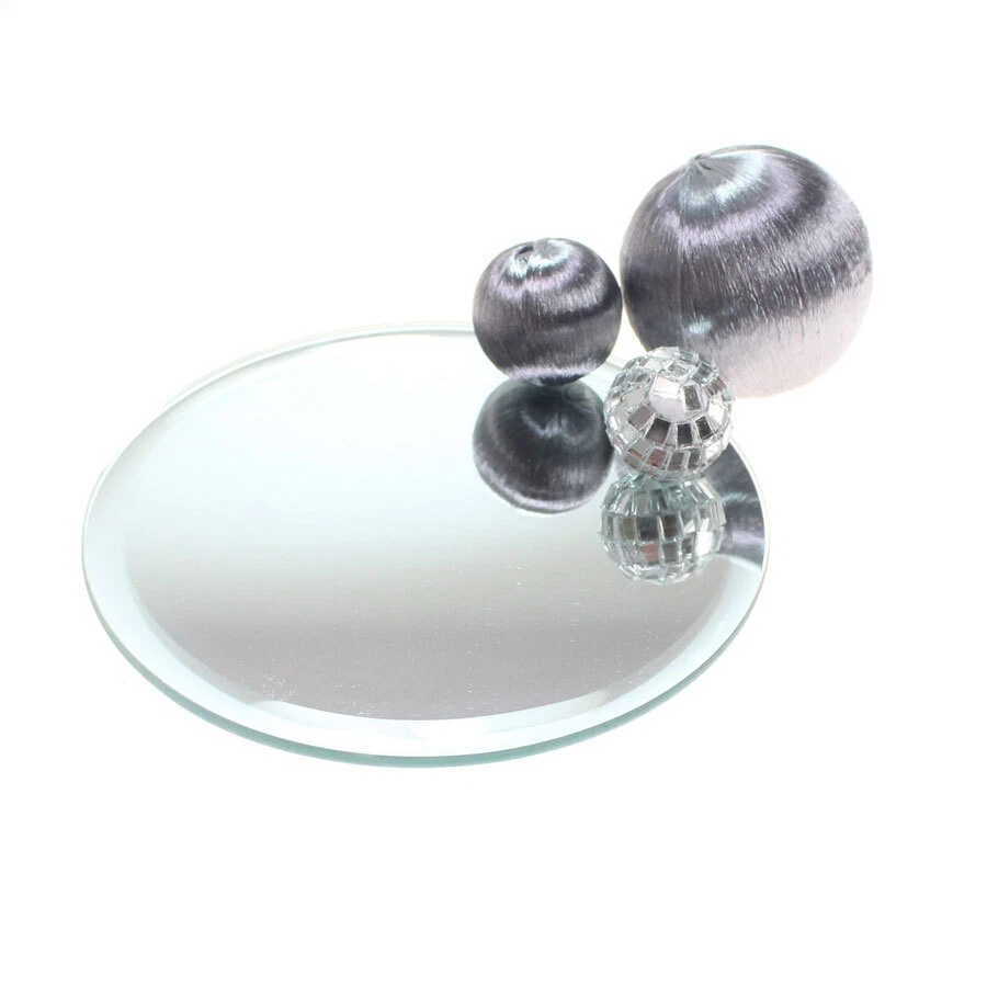 1 Spiegeluntersetzer Spiegel Teller Untersetzer D 12cm rund - Bild 1 von 1