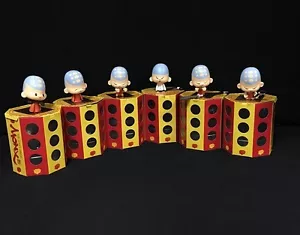 STD TOYS - Monaci Studenti Alti 4" (Set 6pz) Figure in Vinile KUNG FU MARTIAL ART - Foto 1 di 5