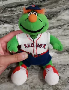 Vtg Forever FOCO Boston Red Sox MLB Wally The Green Monster Bean Plush Baseball - Picture 1 of 10
