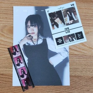 Liz Official Folded Poster & Sticker & Film Photo Set Ive 1st Album I've IVE - Imagen 1 de 2