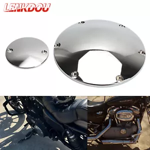 Chrome Derby Timing Timer Cover For Harley Sportster 1200 883 XL 72 48 2004-2022 - Foto 1 di 8