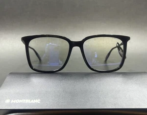 Mont Blanc MB0084SK 005 Negro Azul Luz Fotocromática Anteojos Casecloth Inc - Imagen 1 de 11