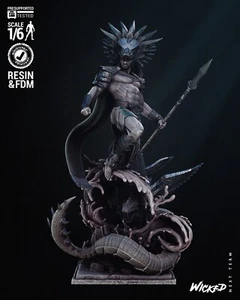 Namor Black Panther Resin Scale Modellbausatz unbemalt 3D Druck - Bild 1 von 12