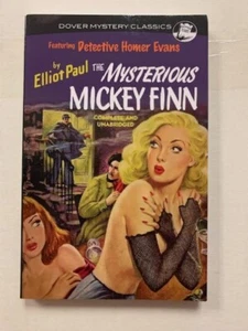 Elliot Paul, Mysterious Mickey Finn, Dover Mystery Classic, 1930s detective - Picture 1 of 1