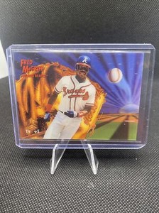 1995 Pinnacle Sportflix UC3 Fred McGriff, Card #65, Atlanta Braves C44