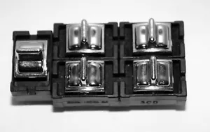 Vintage Front Left Door Power Window Switch OEM Ford Part # E0VB-14540-BA - Picture 1 of 8