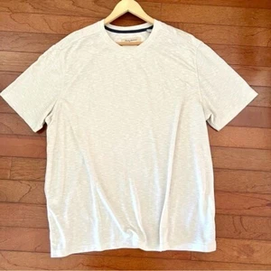 TOMMY BAHAMACosta Cruz Short Sleeve Tee Ivory preppy minimalist men XXXL 3XL - Picture 1 of 10