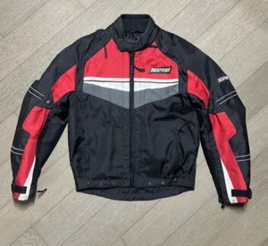 Chaqueta de moto Rayven roja y negra - UK TALLA XS - Imagen 1 de 10