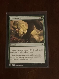 Magic the Gathering Dragons of Tarkir Tread Upon - Picture 1 of 2