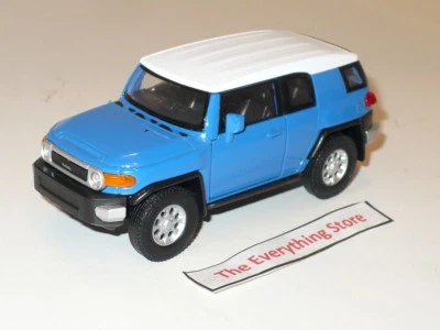 WELLY TOYOTA FJ CRUISER 4,75 PULGADAS DE LARGO AZUL USADO ENVÍO GRATUITO  Foto 1 de 3