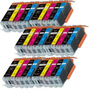 30 PK Ink Cartridge fits Canon Pixma PGI-250XL CLI-251XL MG5622 MG6600 MG6620 - Picture 1 of 1