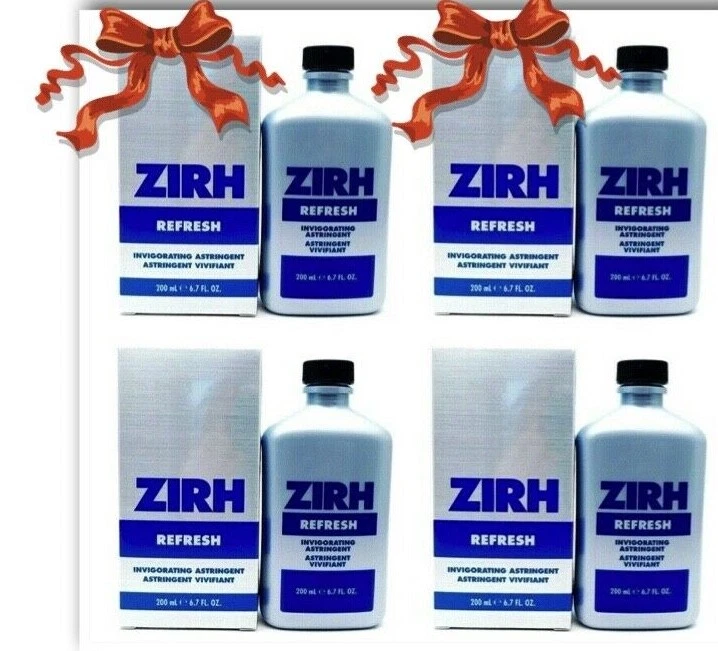 4 Zirh Skin Care for Men Refresh Invigorating Astringent 6.7 oz NIB - Image 1 of 2