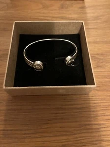 Bioflow Monet Silber Finish (Edelstahl poliert) Magnetarmband/Armreif - Bild 1 von 5