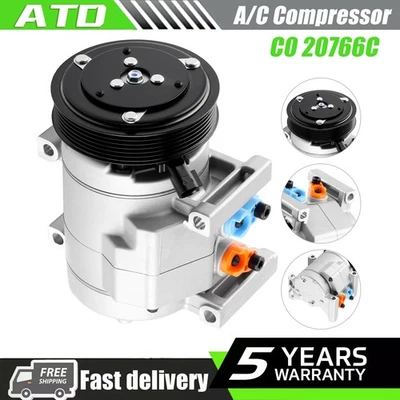 Air AC Compressor For 2011-2013 Dodge Charger Challenger Chrysler 300 V6 3.6L Foto 1 de 4