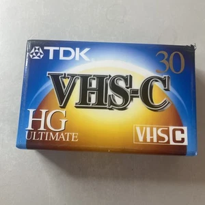 Cinta de casete para videocámara en blanco TDK E-HG grado extra alto TC-30 - Imagen 1 de 3