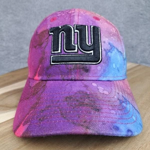 New York Giants Hat Cap Strapback Youth Multi Color Plain Logo Intercept Cancer - Picture 1 of 8