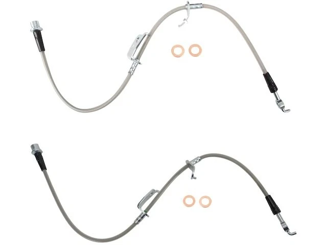 Juego de mangueras de freno delanteras para Toyota RAV4 2006-2018 2007 2008 2009 2010 2011 SW825NG Foto 1 de 1