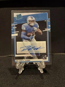 D'Andre Swift 2020 Chronicles Donruss Rated Rookie Autograph #RR-DS Detroit - Bild 1 von 2