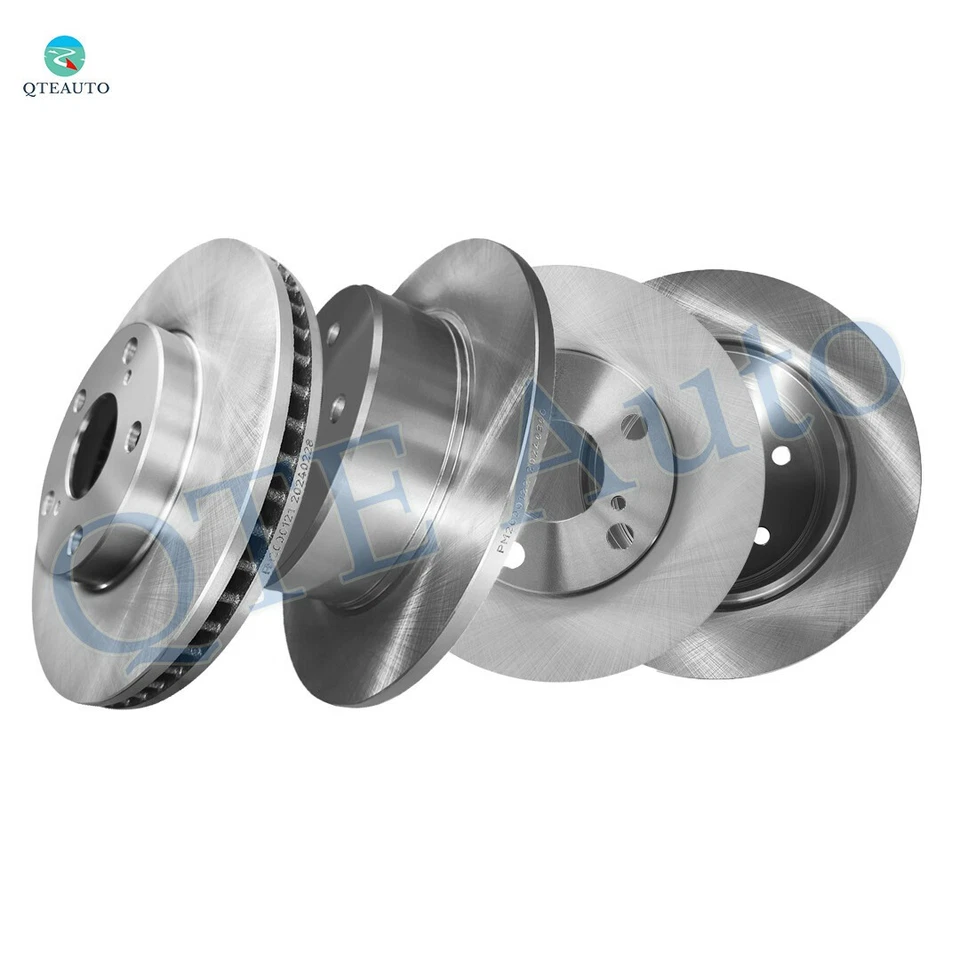 Set of 4 Front 275mm-Rear 288mm Brake Disc Rotors For 2000-2004 Toyota Avalon - Image 1 of 4