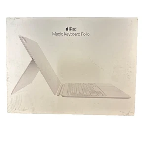 ⚡️Apple 10. Gen iPad Magic Keyboard Folio (weiß) Brandneu A2695 MQDP3LL/A - Bild 1 von 2