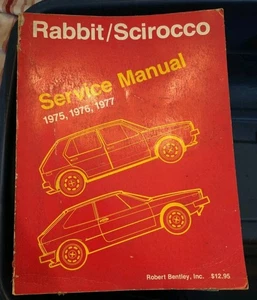 VW Rabbit Scirocco Service Manual 1975 1976 1977 Volkswagen  - Picture 1 of 9