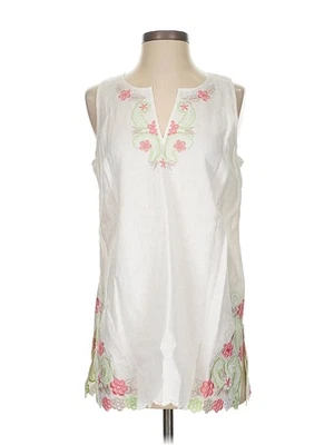 Blusa blanca sin mangas Etcetera para mujer 2 Foto 1 de 4