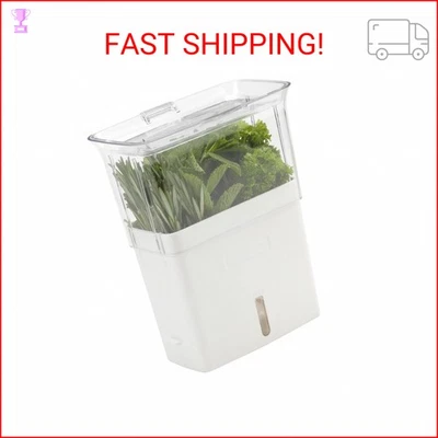 Cole & Mason Fresh Herb Keeper - Acrylic Storage Container for Refrigerator - St - Image 1 of 2