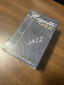 Rigotti Gold Jazz 2.5 Medium Tenor Saxophone Reeds 10-Pack - Picture 1 of 2