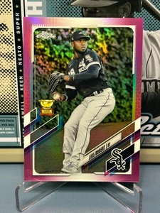 2021 Topps Chrome Pink Refractors #56 Luis Robert - Picture 1 of 2