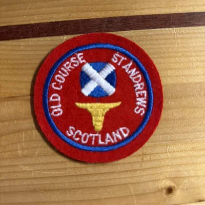 De colección - ENLACES DE GOLF ST. ANDREWS - Parche de 3" - The Old Course - Escocia Foto 1 de 2