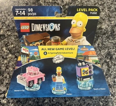 LEGO Dimensions Level Pack The Simpsons Homer Simpsons 71202 Factory Sealed - Image 1 of 3