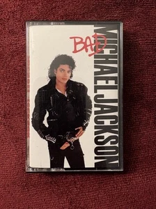Michael Jackson Bad Cassette Tape Epic 1987 OET 40600 Promotion Only Stamp Mint! - Picture 1 of 7
