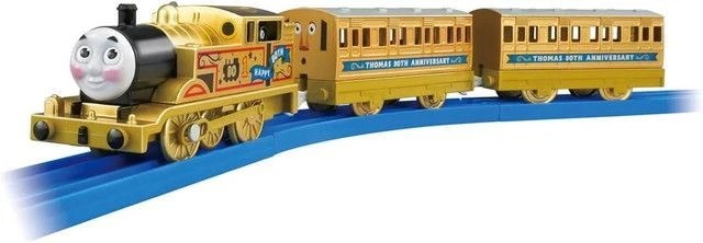 Takara Tomy Plarail Thomas & Friends 80th Anniversary Gold Thomas