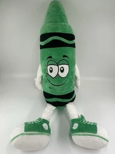 Large Crayola Experience Green Shamrock Trefle Trebol Plush 26" / 2018 - Picture 1 of 10