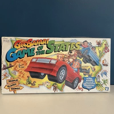VTG GeoSafari Game of the States Educational Insights El-3000 1999 Sealed - Image 1 of 4