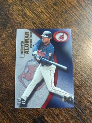 2001 Fleer EX - Roberto Alomar #6 Cleveland Indians - Image 1 of 2