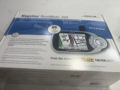 Magellan RoadMate 300 Automotive Mountable GPS Navigation System As Is. - Image 1 of 4